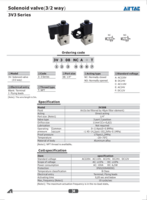 3V3 SERIES: SOLENOID VALVES